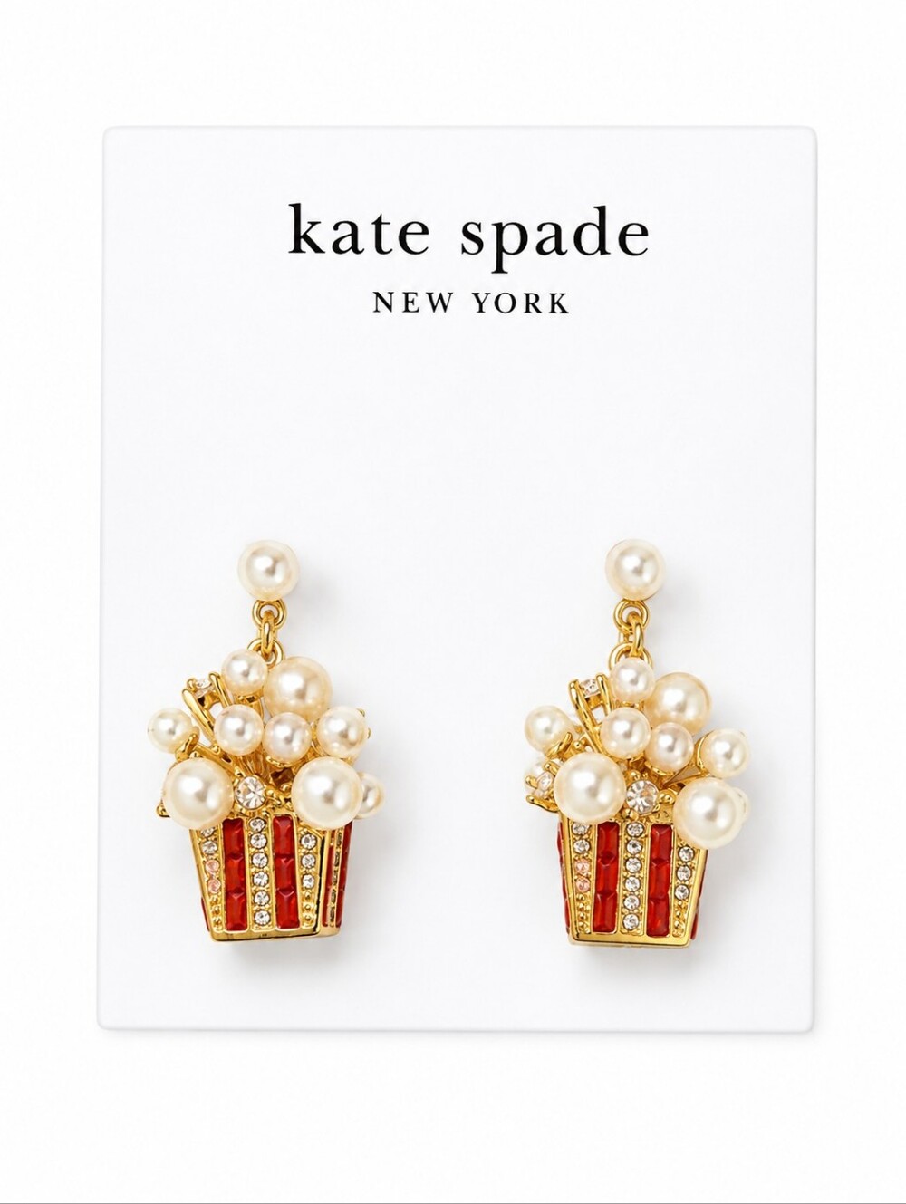 Kate Spade Carnival Night Popcorn Earrings